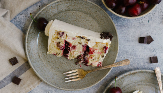 Cherry Chip Cake