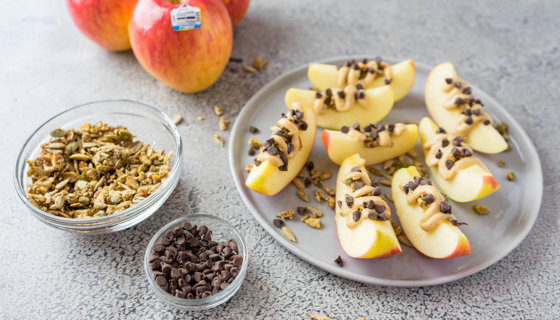 Sliced Apple Boats