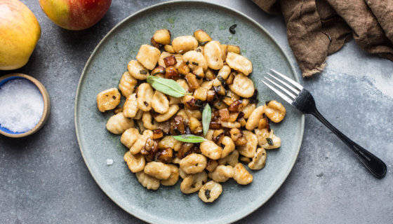 Apple, Sage & Cauliflower Gnocchi