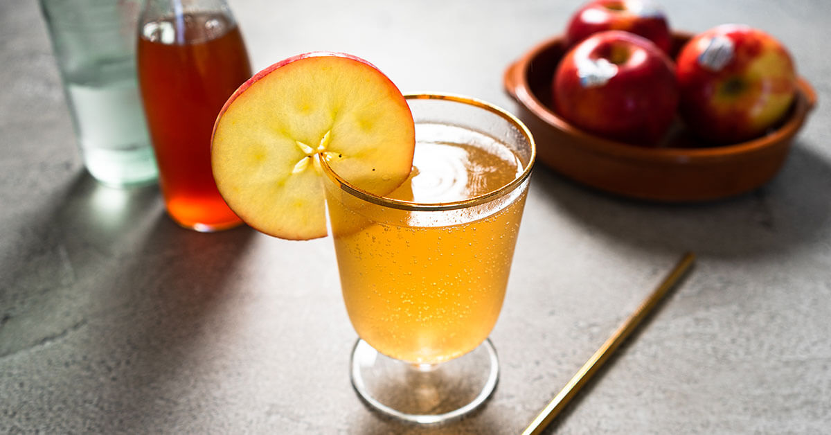 Apple Cardamom Shrub