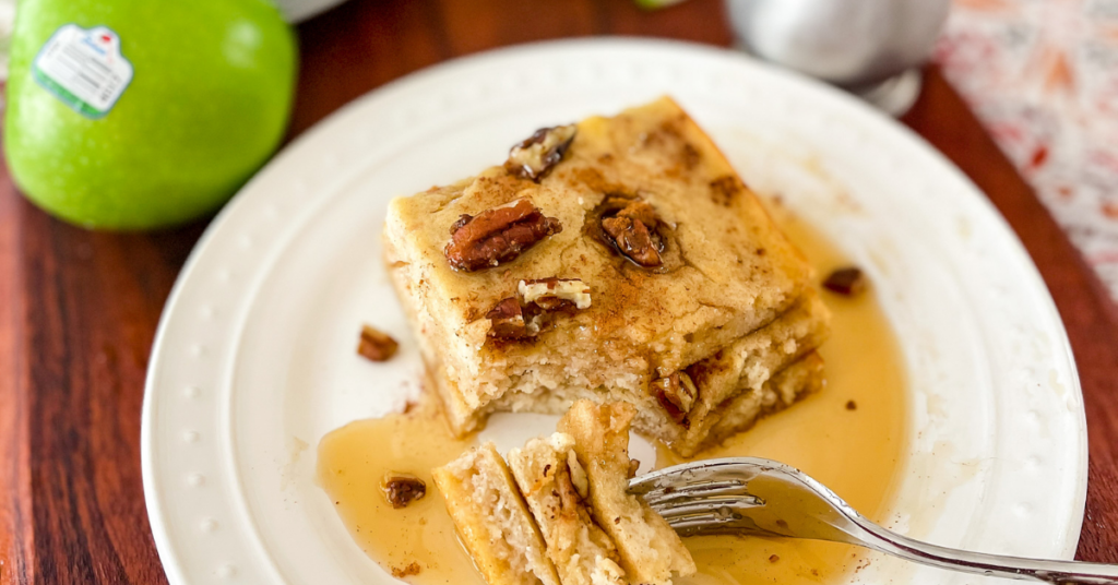 Sheet Pan Pancakes with Granny Smith Apples