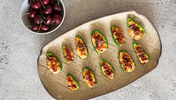 Cherry Chipotle Jalapeno Poppers