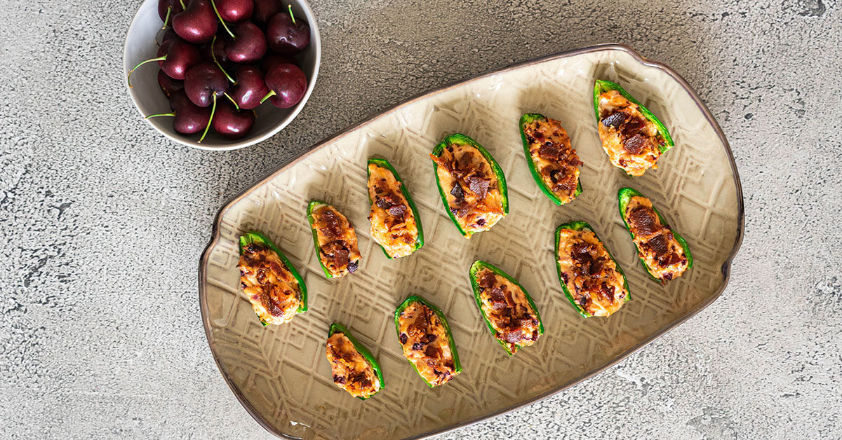 Cherry Chipotle Jalapeno Poppers