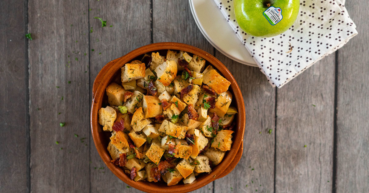 Granny Smith Apple, Bacon & Herb Stuffing