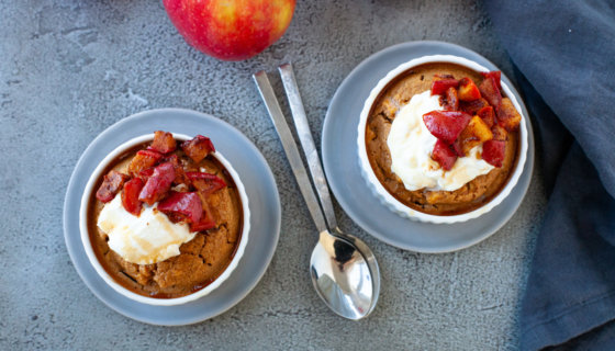 Apple Cinnamon Baked Oats