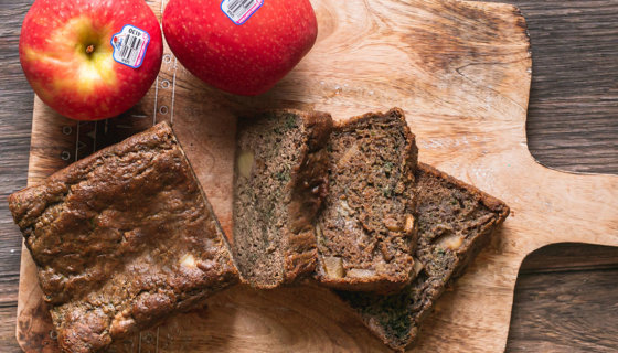 Apple Zucchini Cinnamon Bread