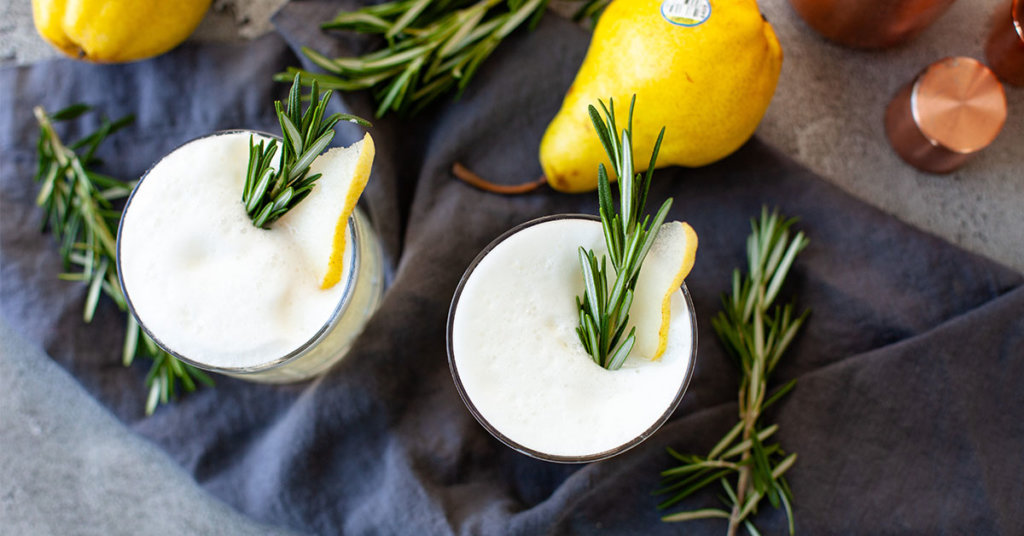 Pear Gin Fizz