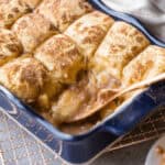 Snickerdoodle Apple cobbler, one of our best thanksgiving dessert recipes