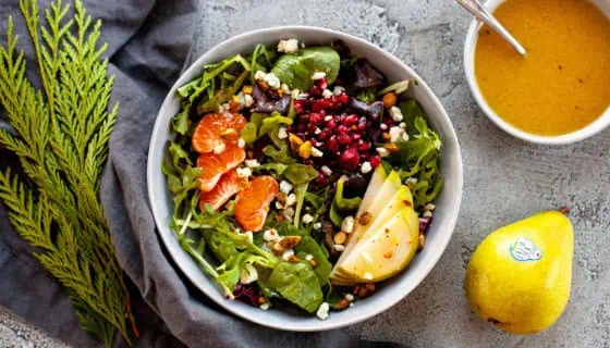 5-Ingredient Winter Pear Salad