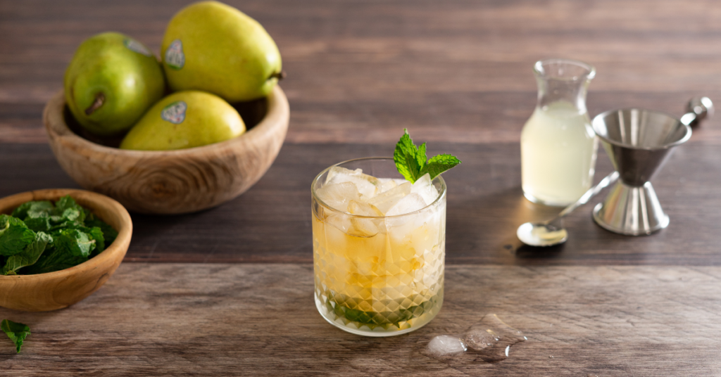 Pear Mint Julep