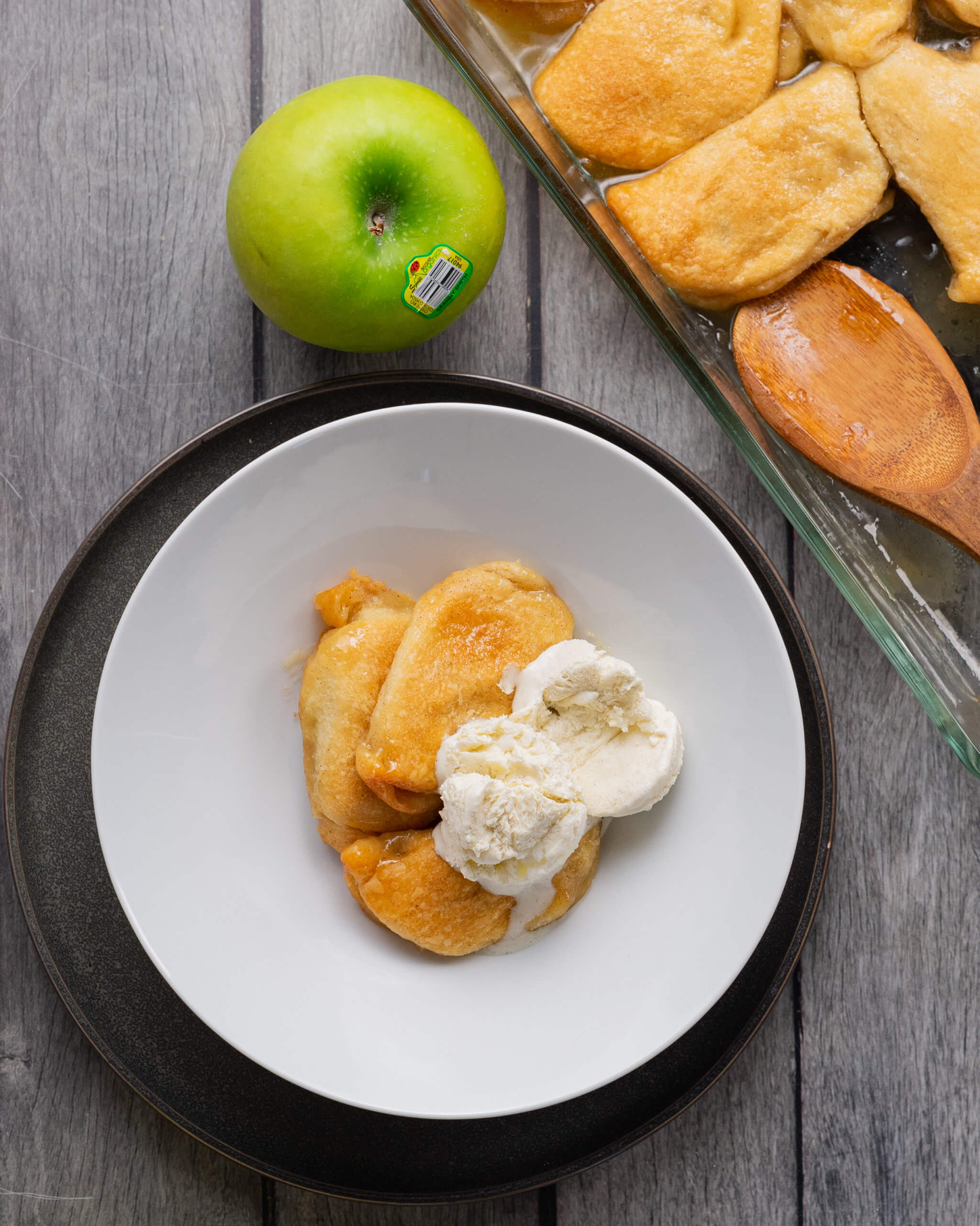 dumplings with ice cream