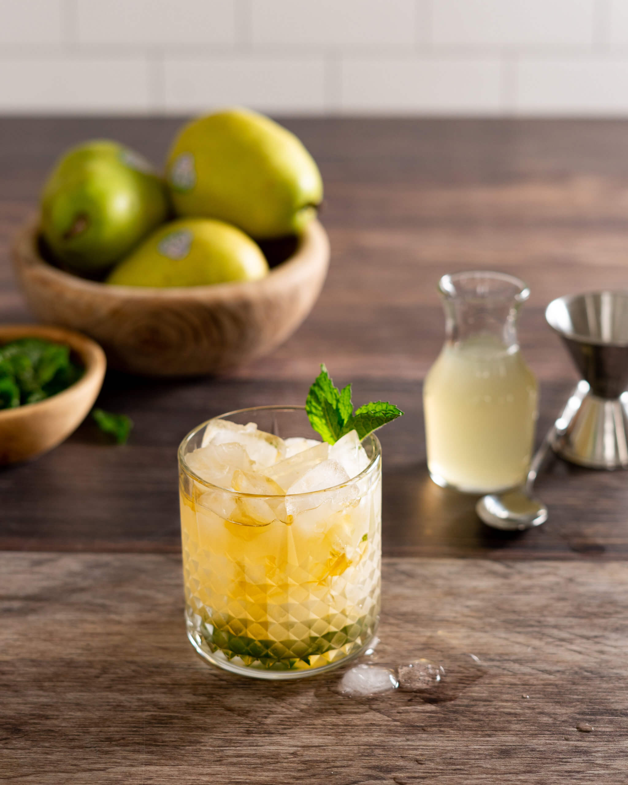 Pear Mint Julep