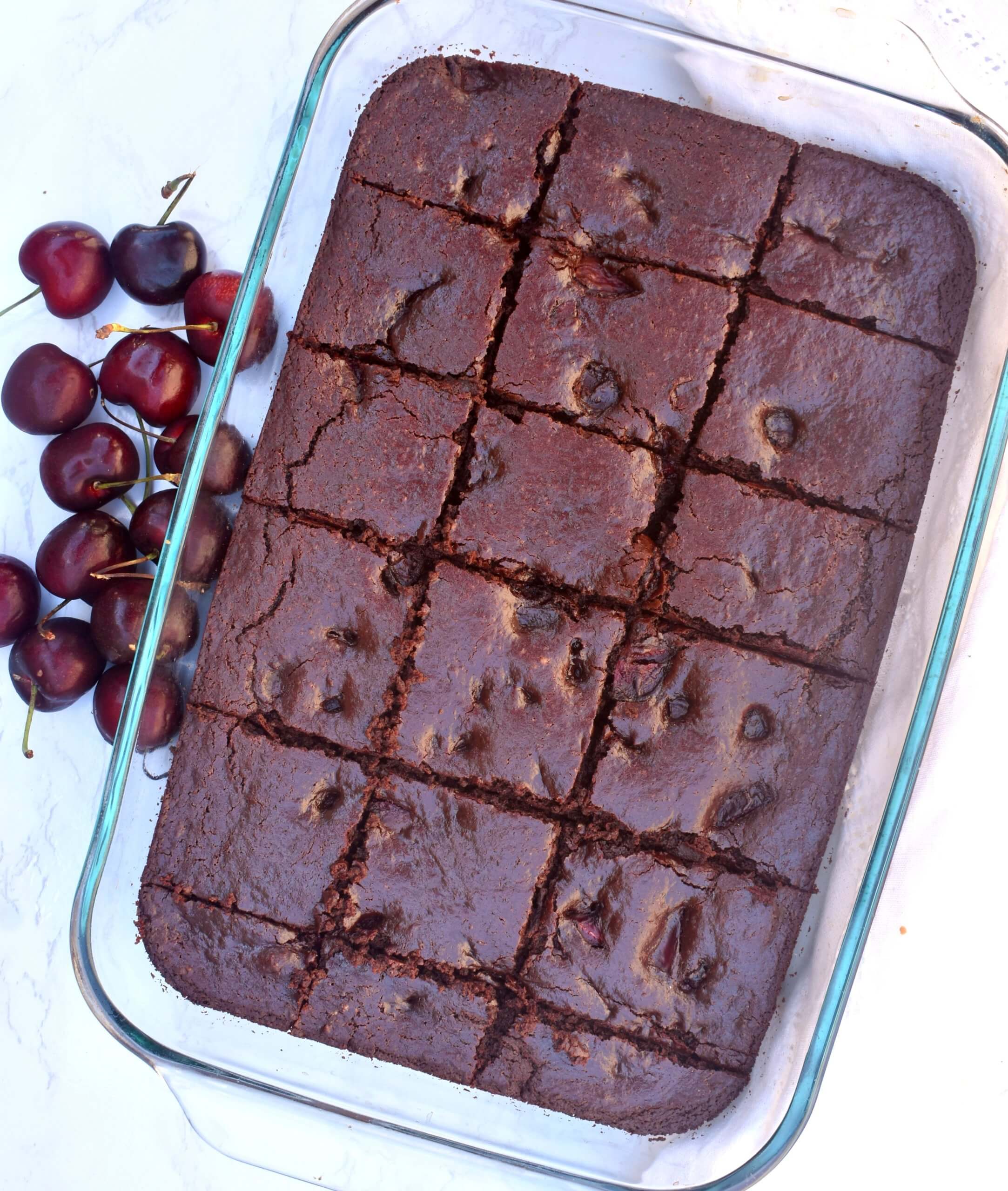 Chocolate Cherry Brownies