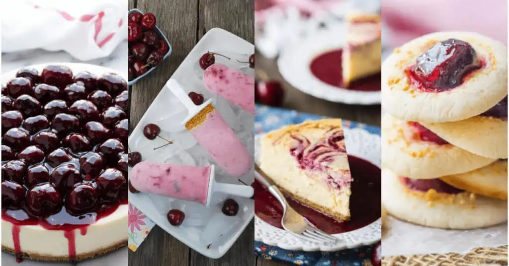 Cherry Cheesecake Header