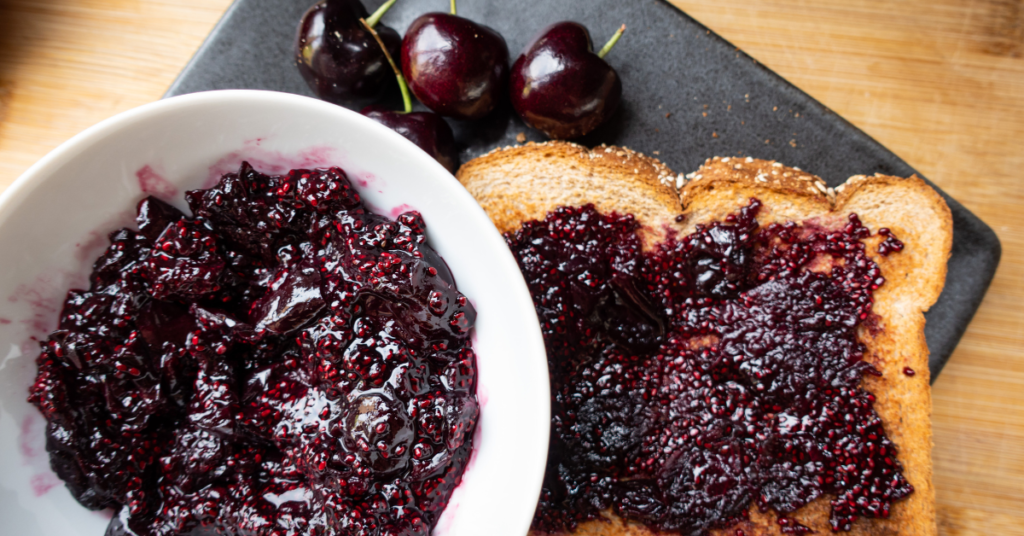 Cherry Chia Seed Jam