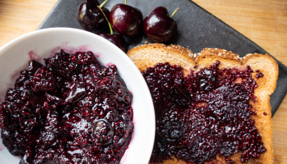 Cherry Chia Seed Jam