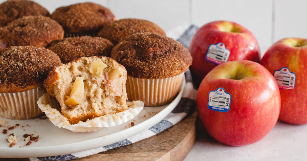 Apple muffin with Stemilt apples