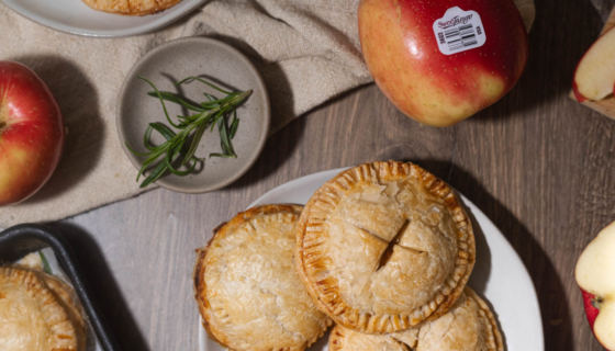 Savory Apple + Sweet Potato Mini Pie Bites