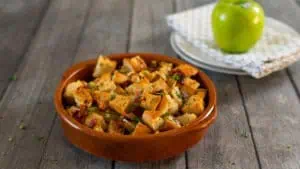 Apple, Bacon, Herb stuffing 