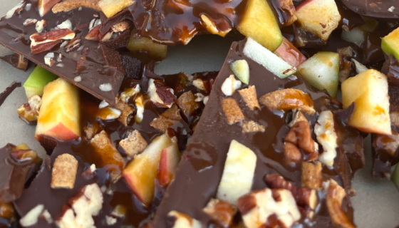 Caramel Apple Bark