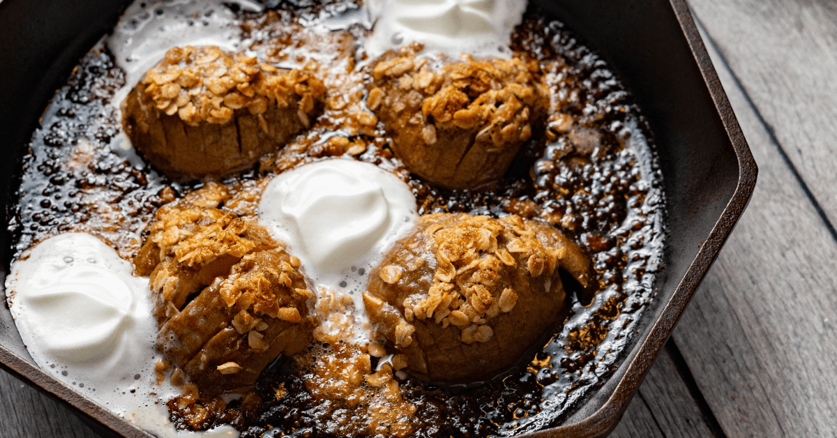 Hasselback Pears