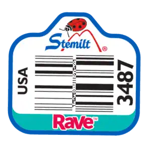 Conventional PLU sticker